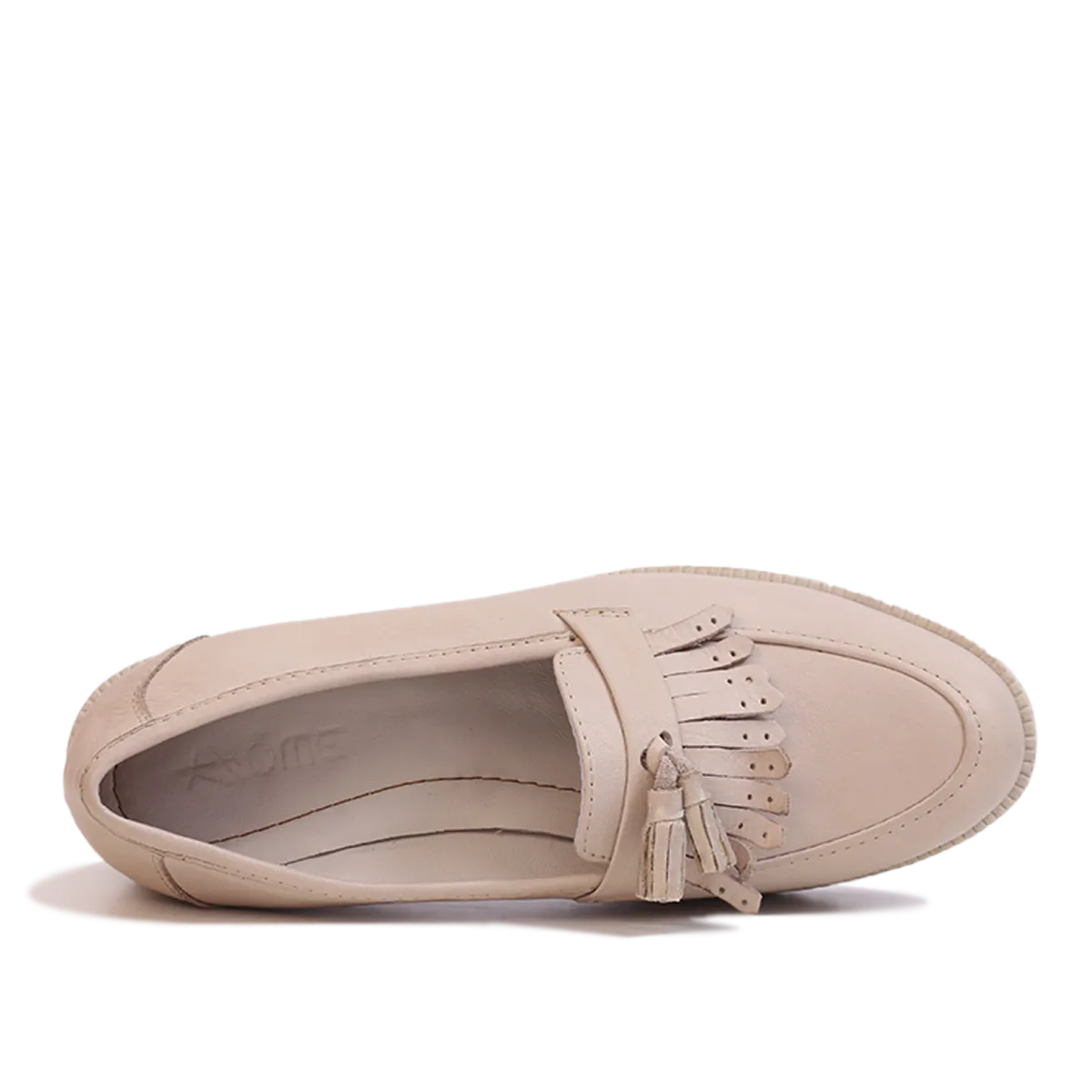 108 Chaussures en Cuir Beige