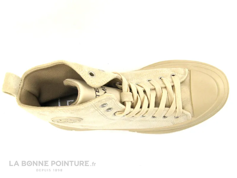 Achat chaussures Les ptites bombes LPB Femme Chaussure montante, vente LPB Les Petites Bombes - ELENA Beige - Basket montante Fe