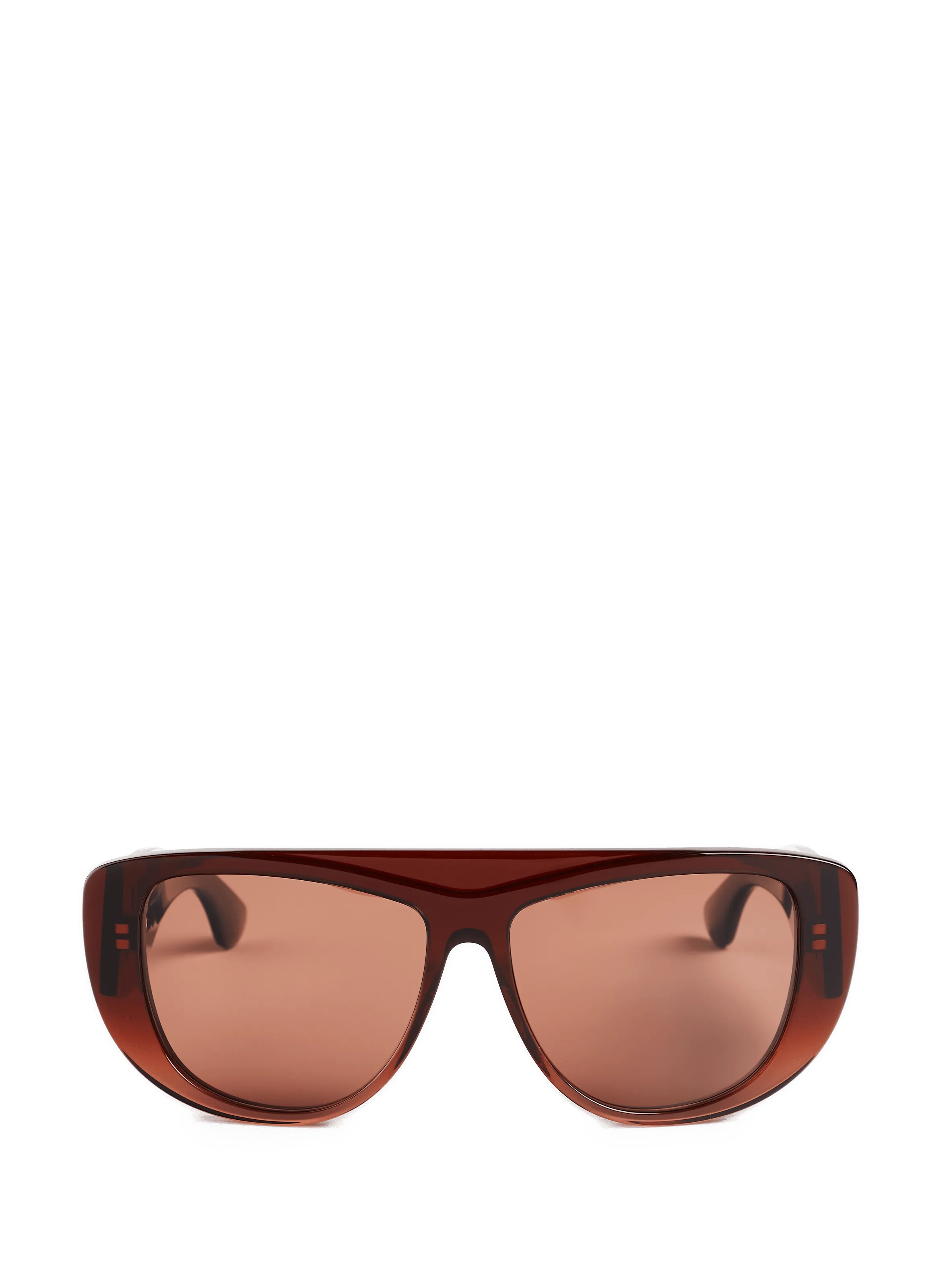 ALAÏA  Lunettes de soleil aviateur - Marron