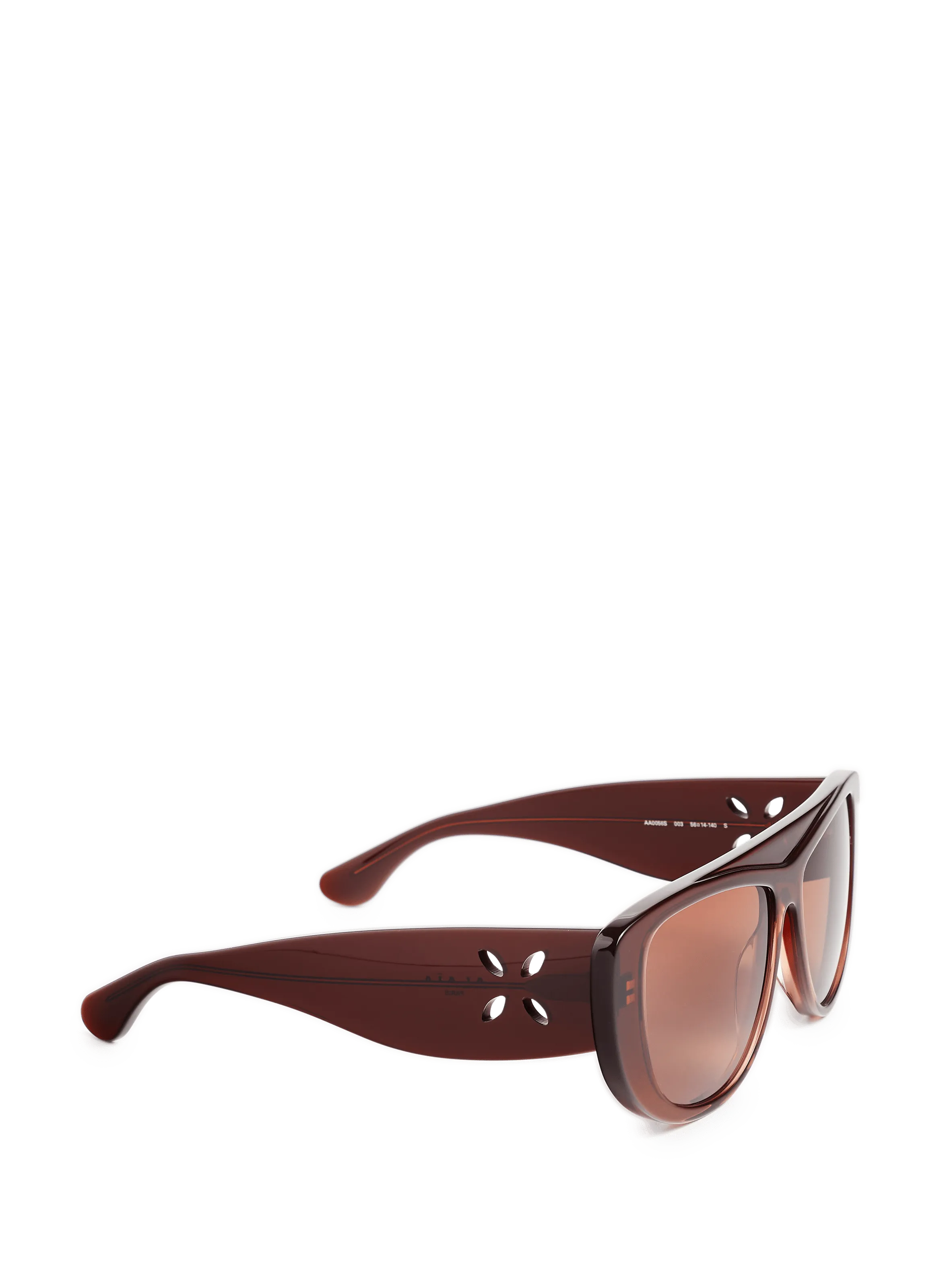 ALAÏA  Lunettes de soleil aviateur - Marron