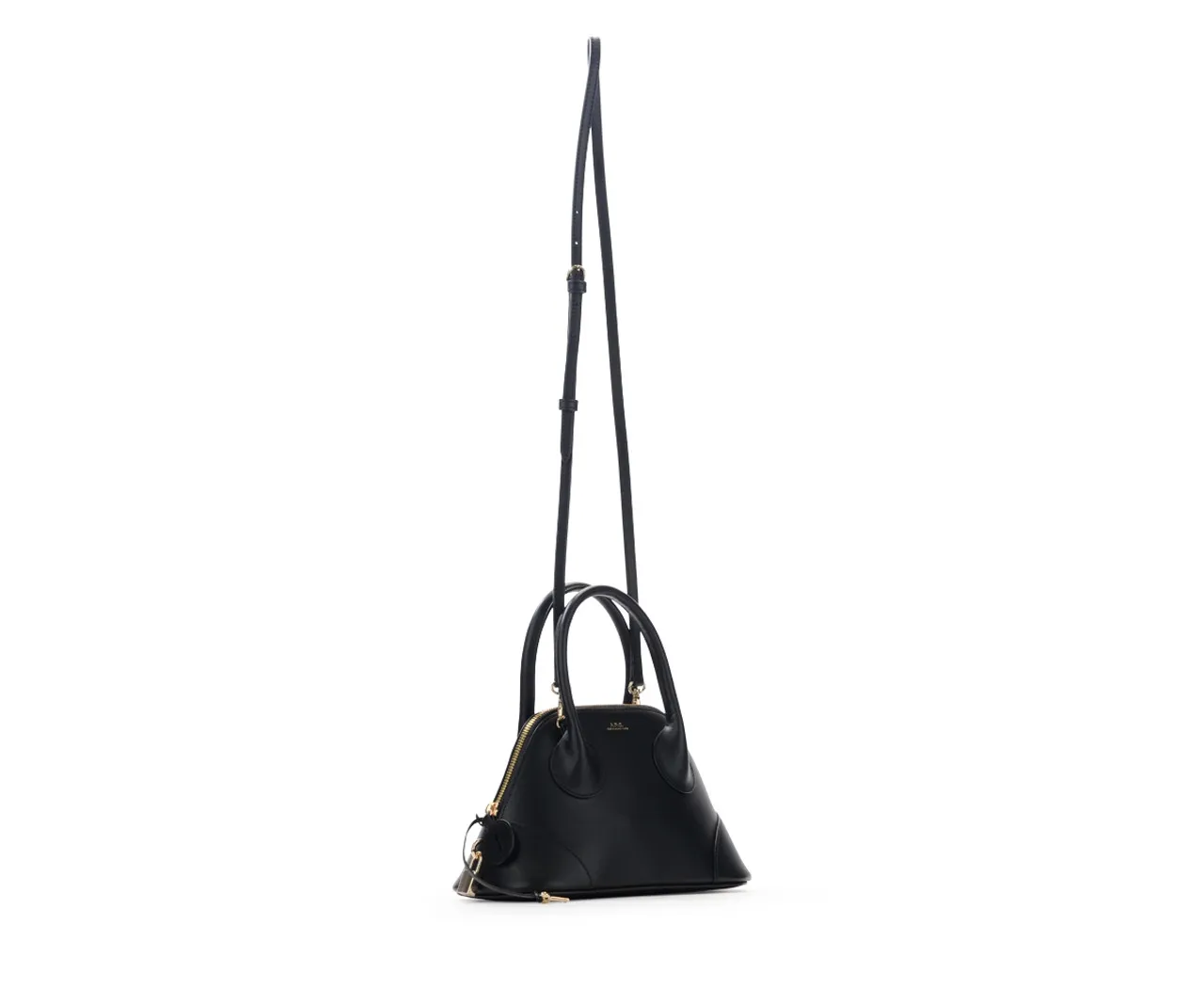 A.P.C. Sac Emma en cuir noir