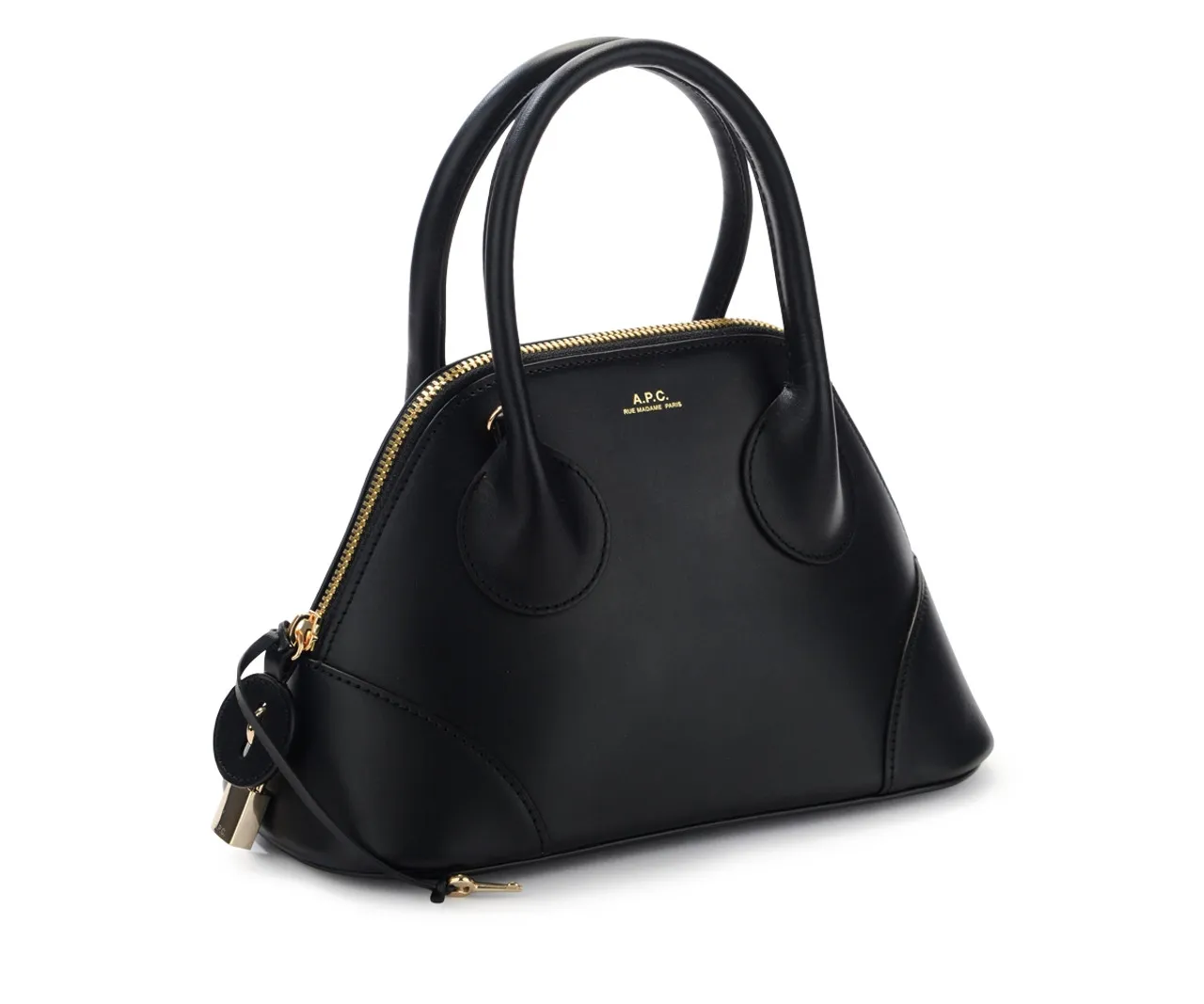 A.P.C. Sac Emma en cuir noir