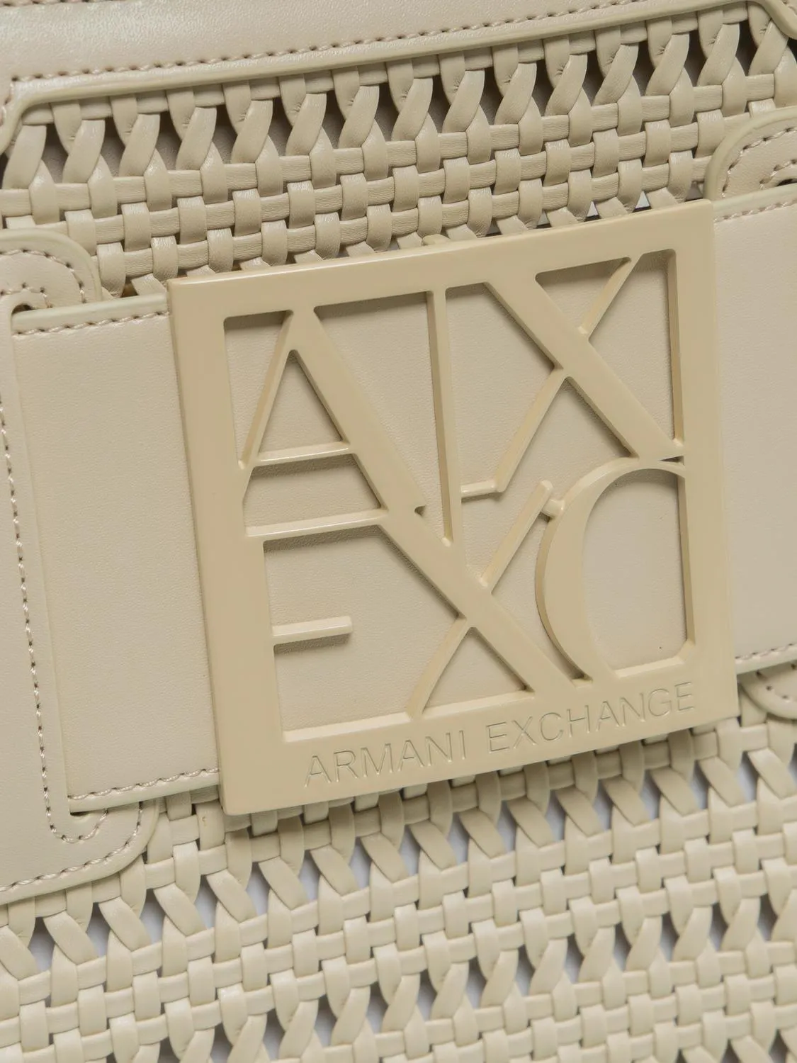 Armani Exchange A|X Buckle Sac À Main Avec Bandoulière Sol Poussiéreux - Achetez À Prix Outlet!