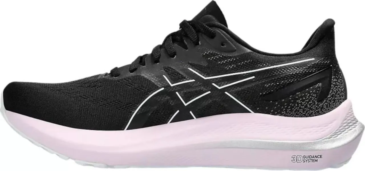 ASICS GT 2000 12 BLACK ET WHITE   Chaussures Running