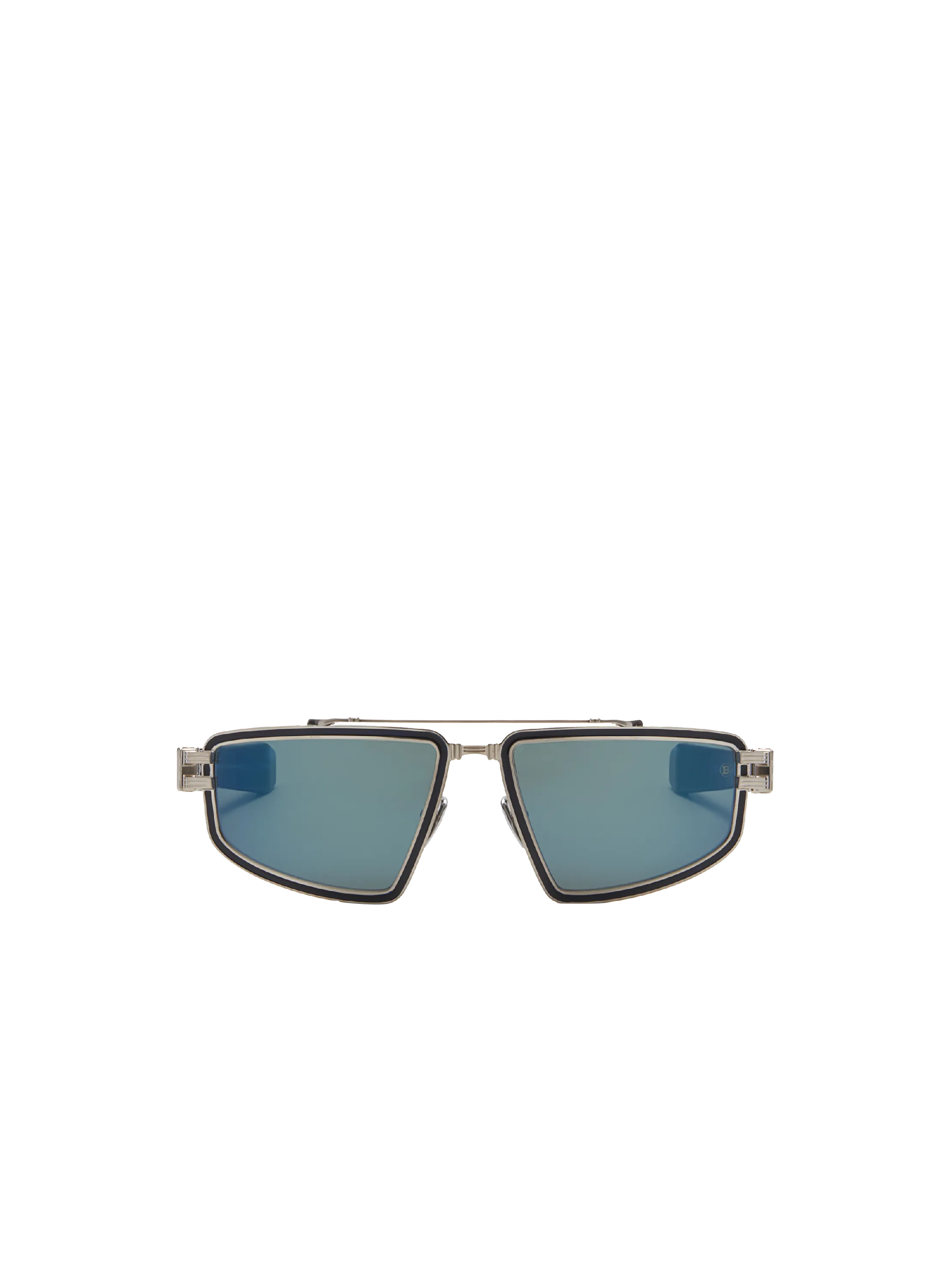 BALMAIN  Lunettes de soleil titan - Bleu