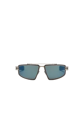 BALMAIN  Lunettes de soleil titan - Bleu