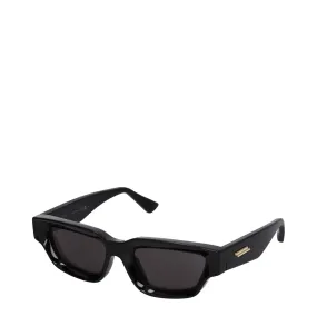 Bottega veneta femmes 's Lunettes de soleil acétate noires / gris