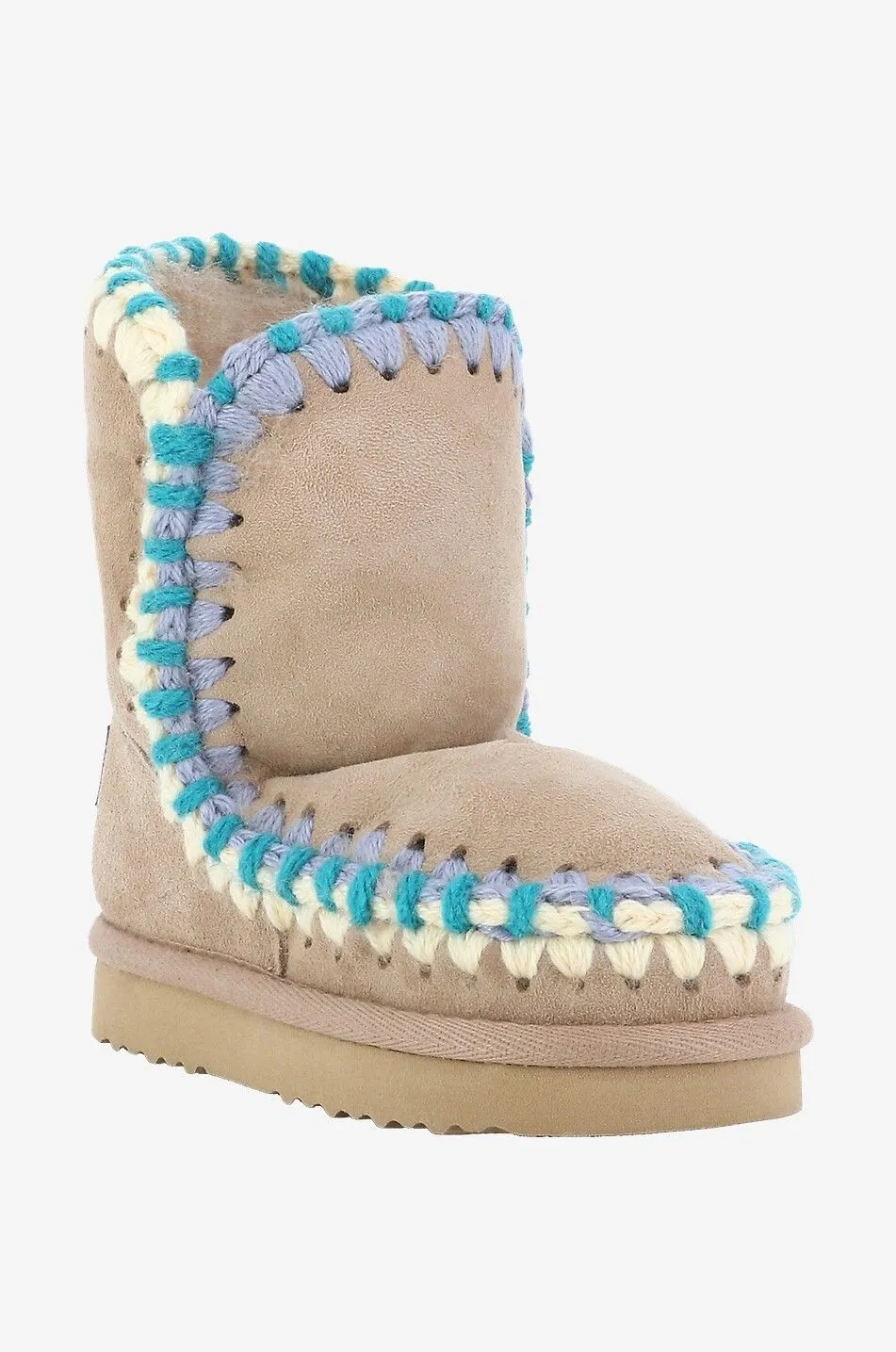 Bottines chaudes fille Eskimo Overstitching Kid