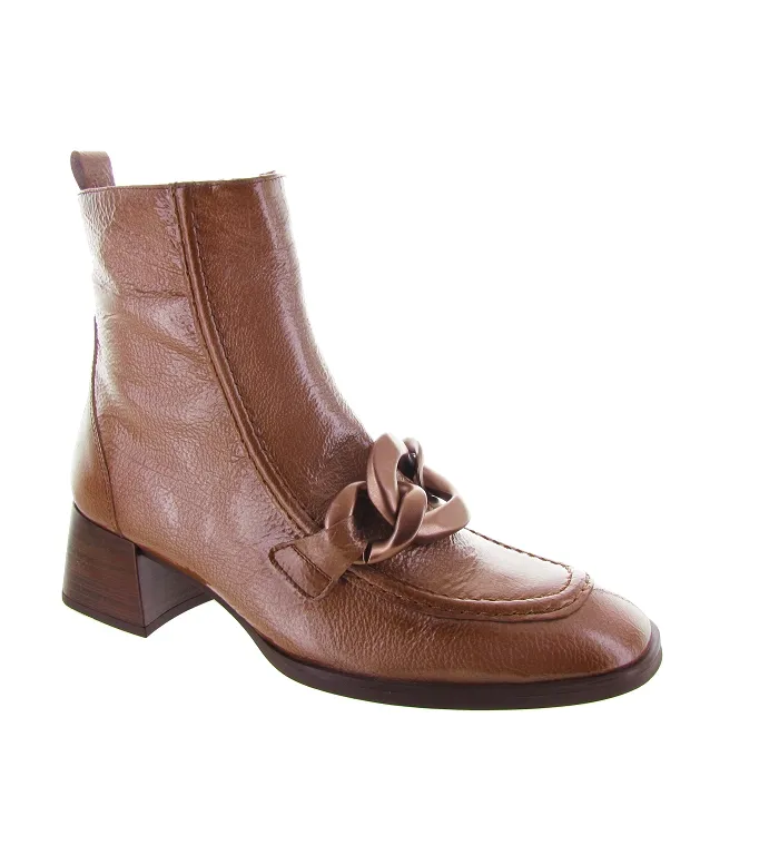 bottines et boots - Classique & Chic - femme - Cuir - Marron - Hispanitas