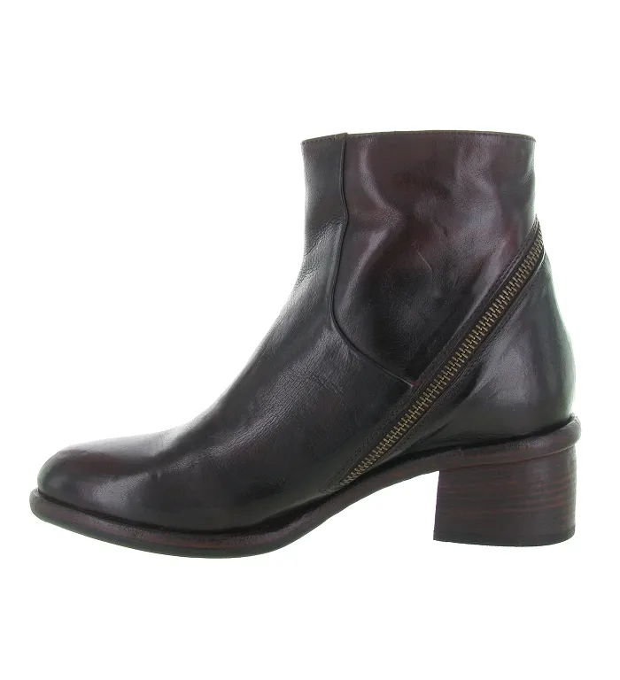 bottines et boots - Classique & Chic - femme - Cuir - Marron - King tartufoli