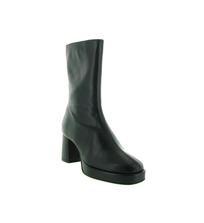 bottines et boots - Classique & Chic - femme - Cuir - Noir - Creator