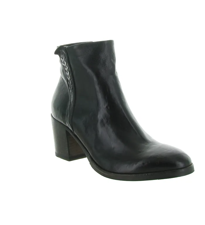 bottines et boots - Classique & Chic - femme - Cuir - Noir - King tartufoli