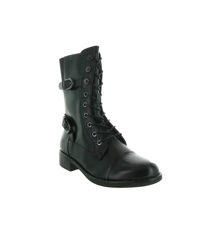 bottines et boots - Classique & Chic - femme - Cuir - Noir - Regarde le ciel...