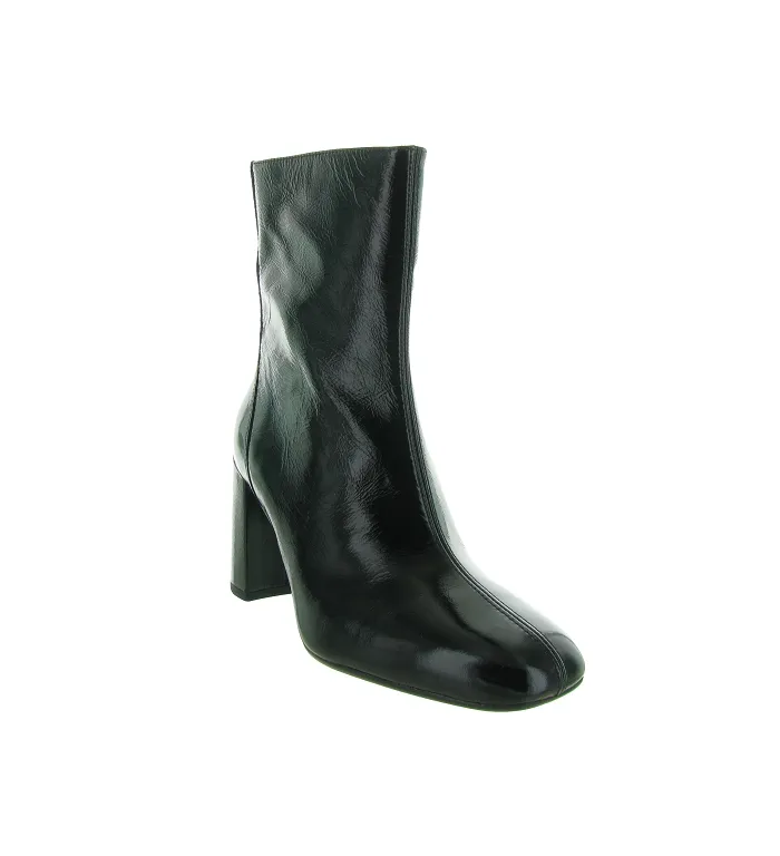 bottines et boots - Classique & Chic - femme - Cuir - Noir - Unisa