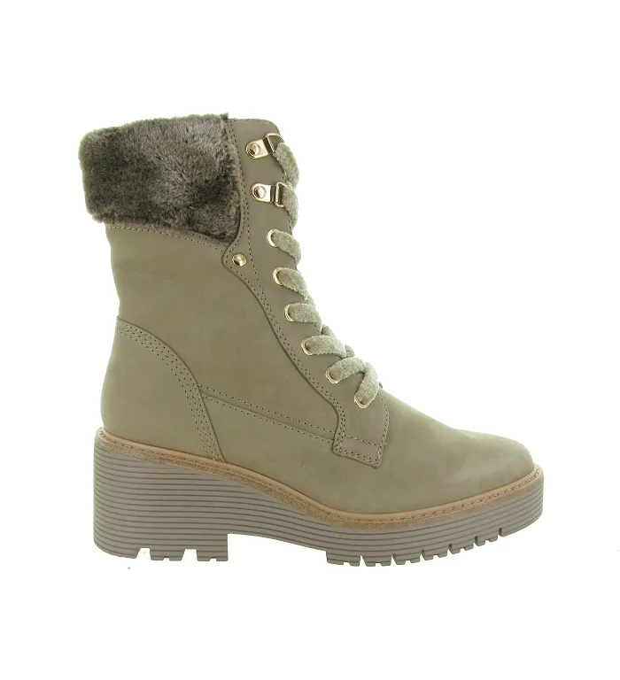 bottines et boots - Classique & Chic - femme - Cuir - Taupe - Regarde le ciel...