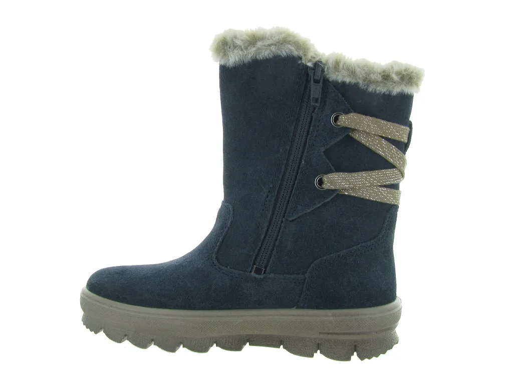 bottines et boots -  - junior fille - Cuir - Bleu - Superfit