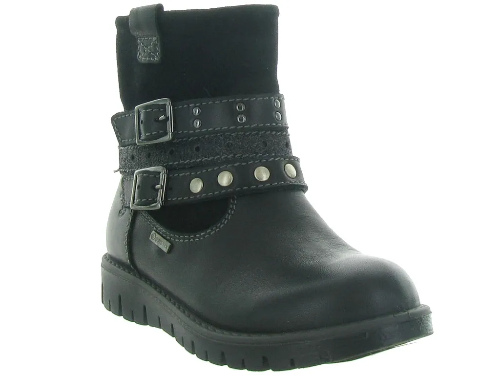 bottines et boots -  - junior fille - Cuir - Noir - Primigi