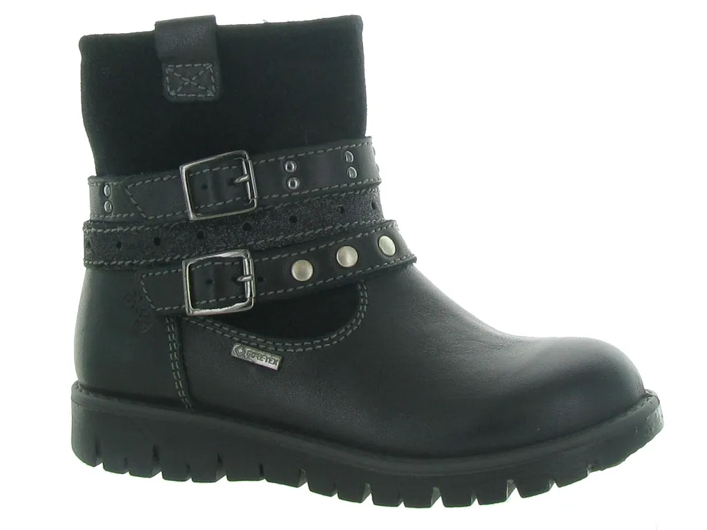 bottines et boots -  - junior fille - Cuir - Noir - Primigi