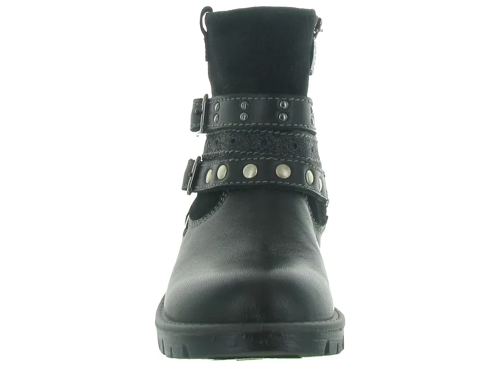 bottines et boots -  - junior fille - Cuir - Noir - Primigi