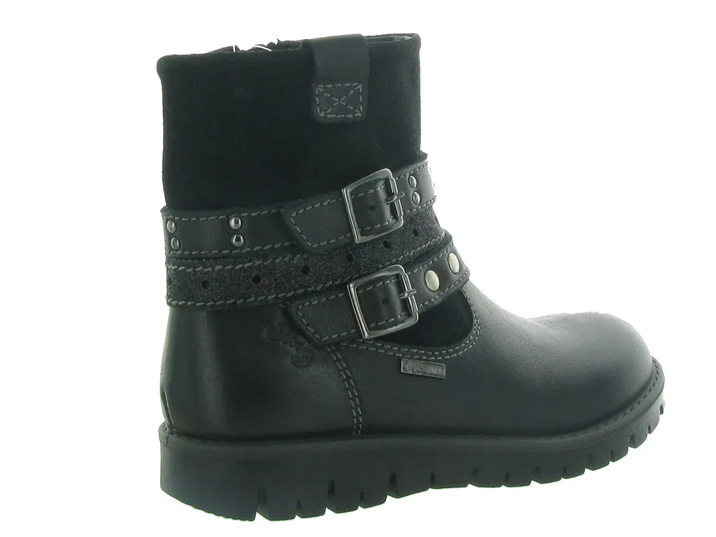 bottines et boots -  - junior fille - Cuir - Noir - Primigi