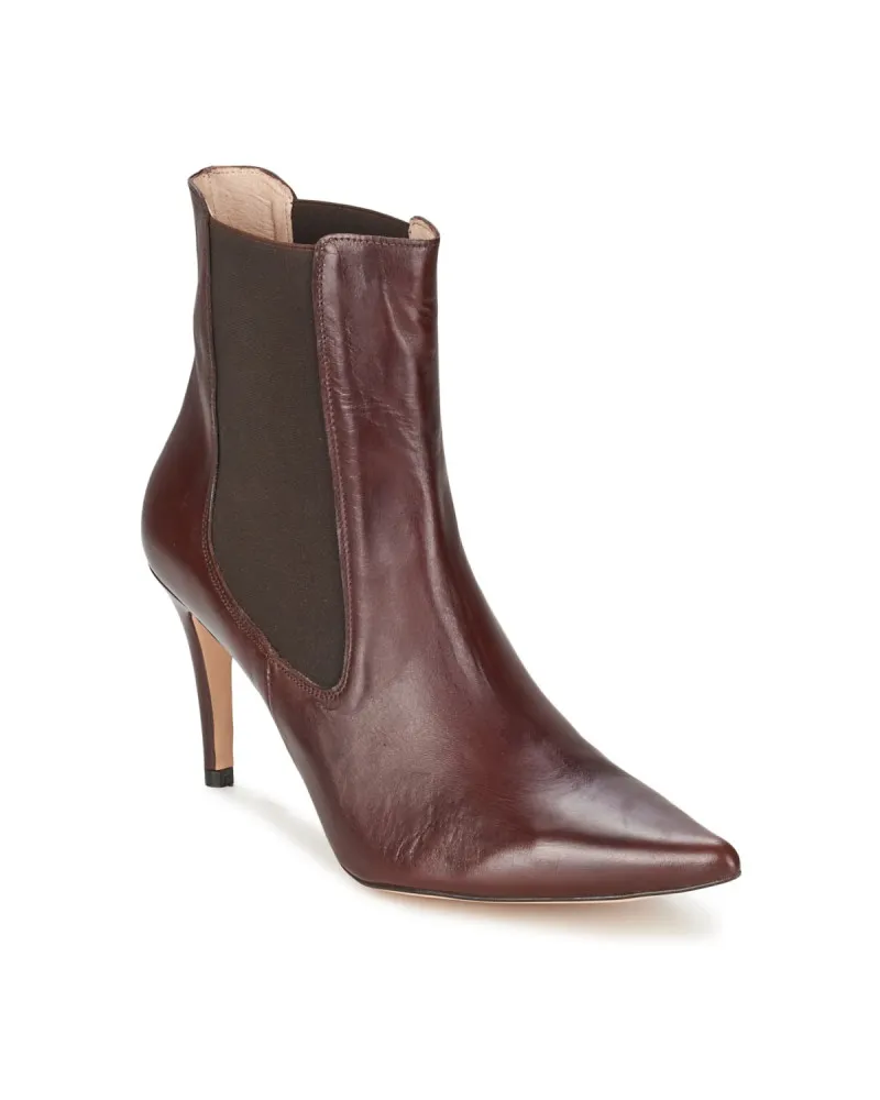 Bottines femmes Alba Moda PIMTY Marron