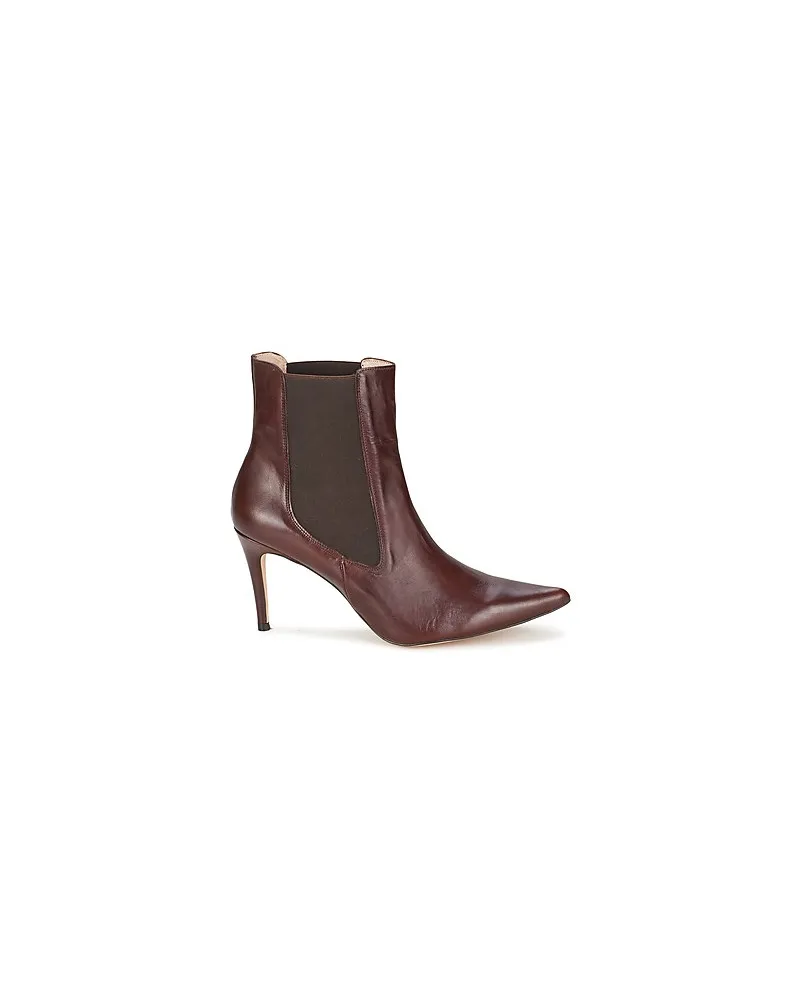 Bottines femmes Alba Moda PIMTY Marron