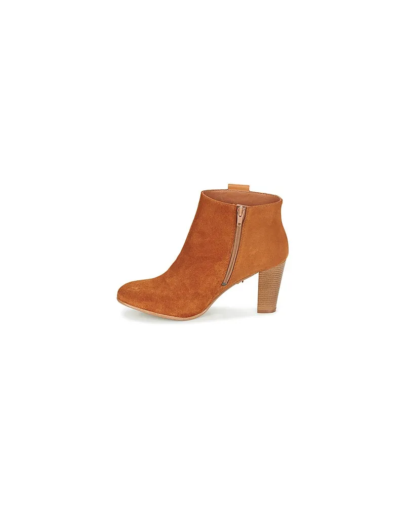 Bottines femmes Betty London GAMI Marron