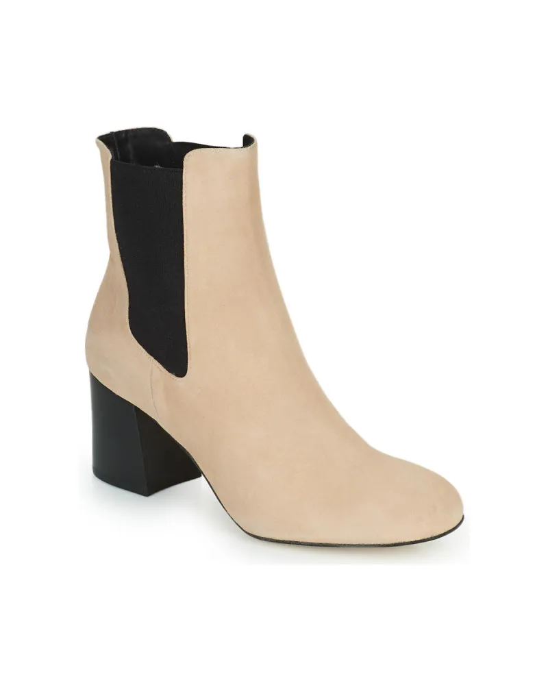 Bottines femmes Cosmo Paris LACADO 2 Beige