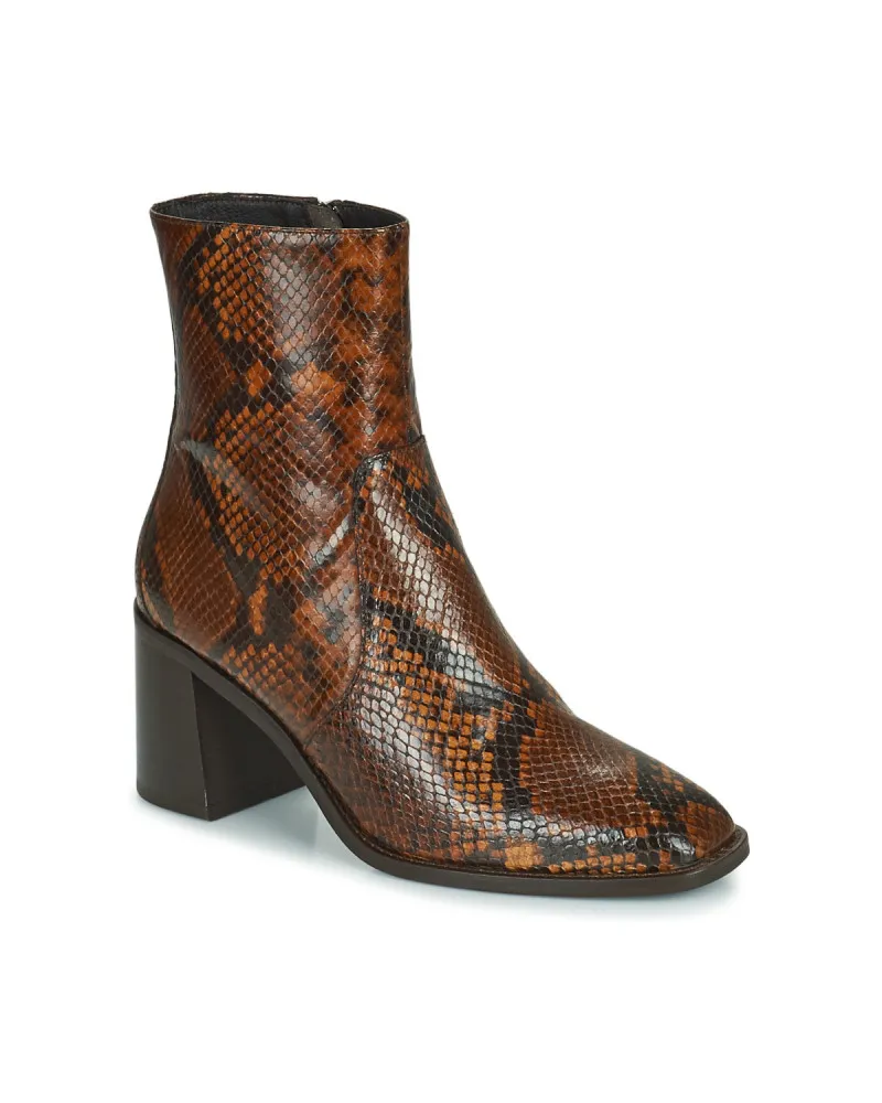 Bottines femmes Maison Minelli MARIELLA Marron