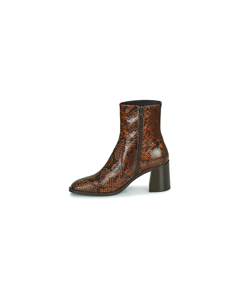 Bottines femmes Maison Minelli MARIELLA Marron