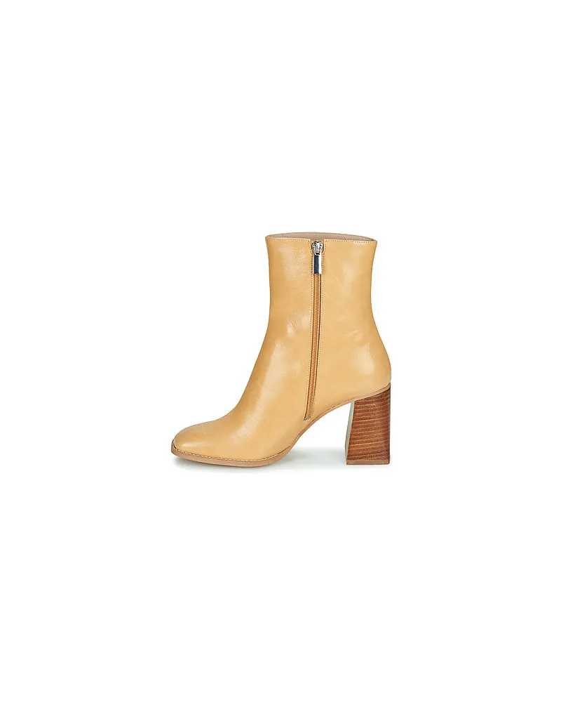 Bottines femmes Maison Minelli SIDONIE Beige