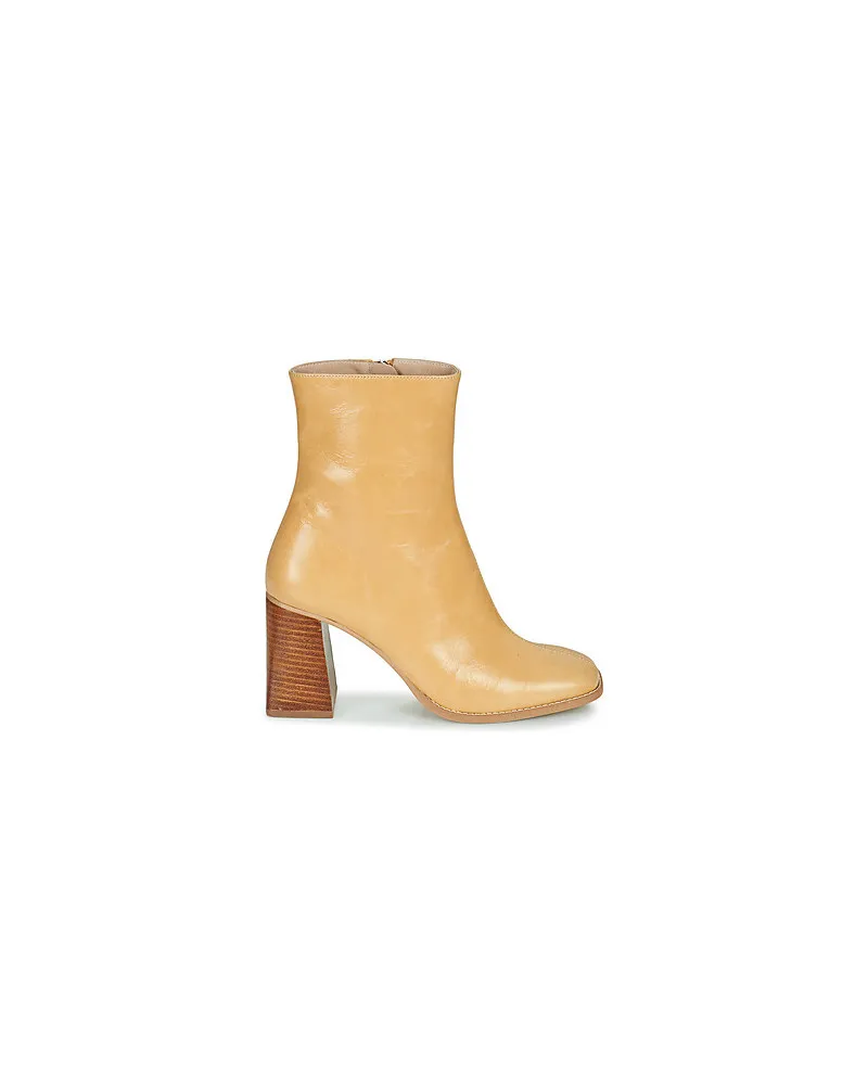 Bottines femmes Maison Minelli SIDONIE Beige