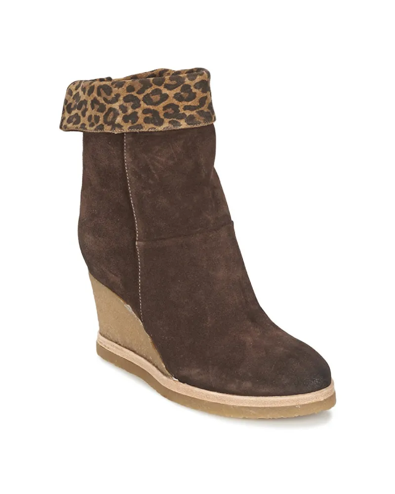 Bottines femmes Vic VANCOVER GUEPARDO Marron