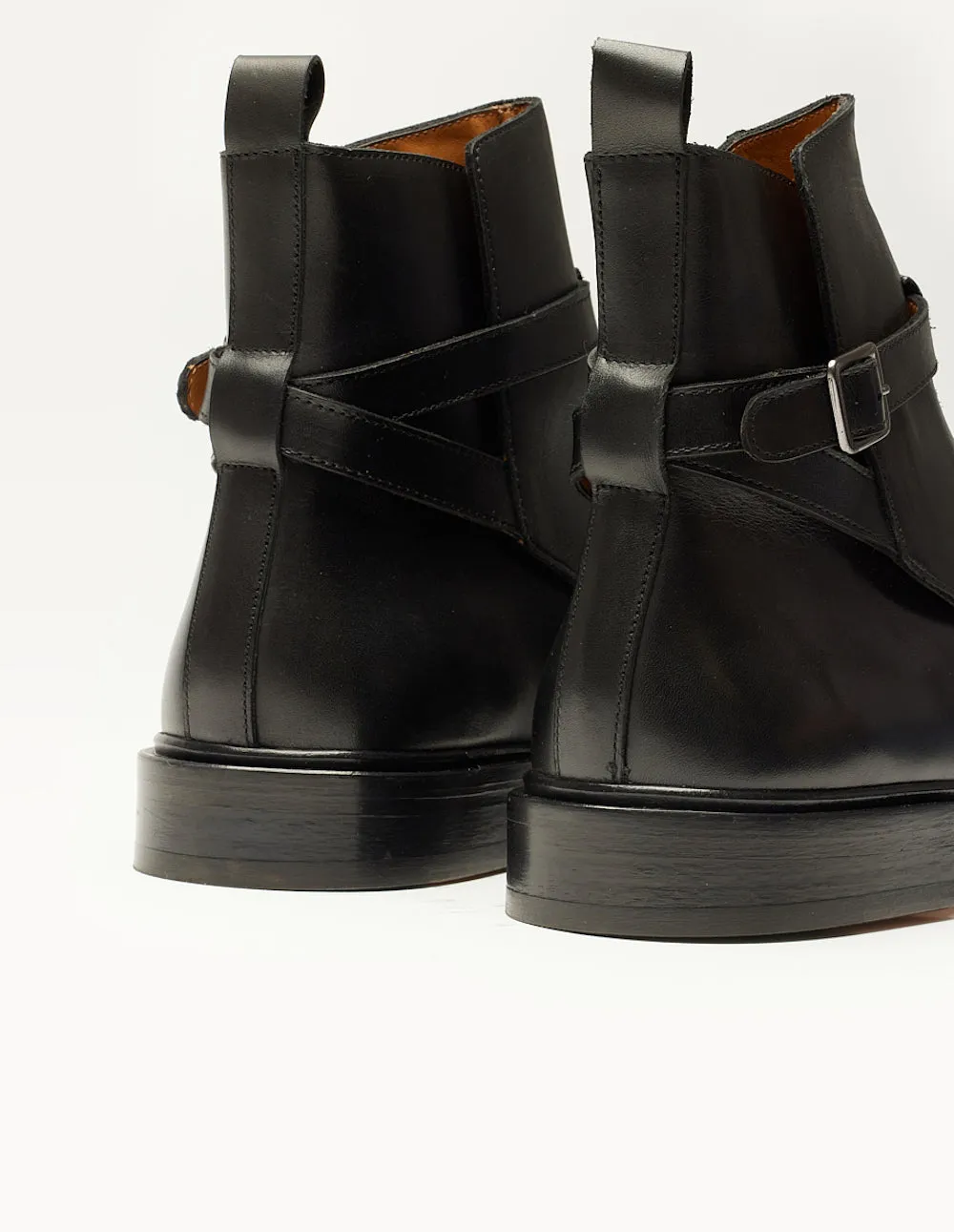 Bottines Gaetan - Cuir noir