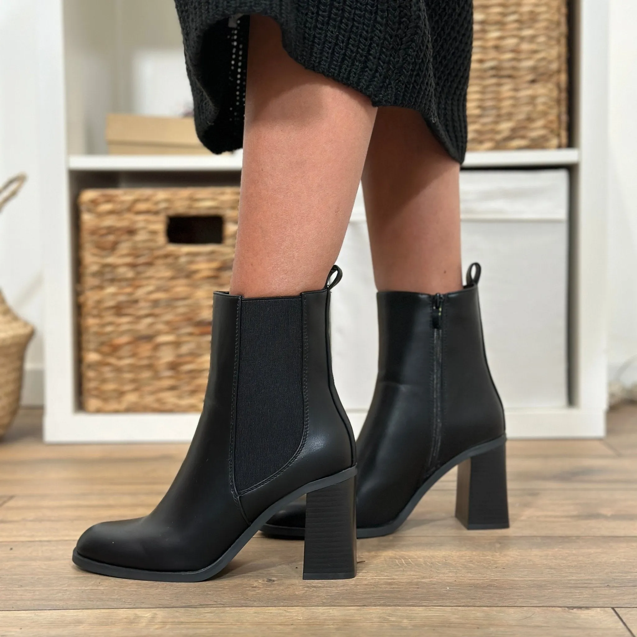 BOTTINES NOIRES ZELLY