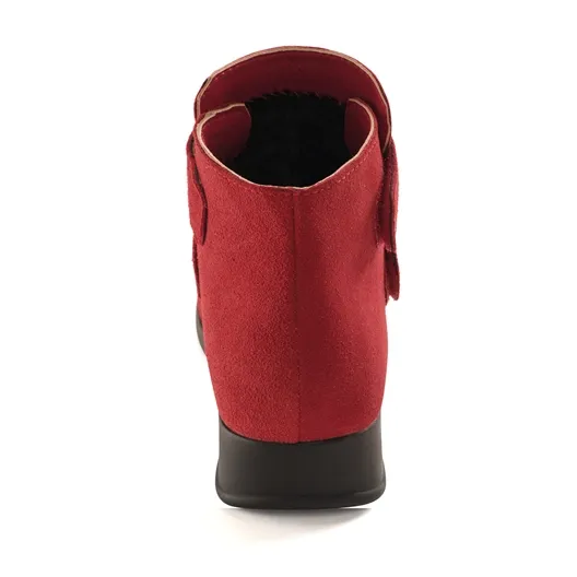 Bottines "Camille" Rouge ou Noir