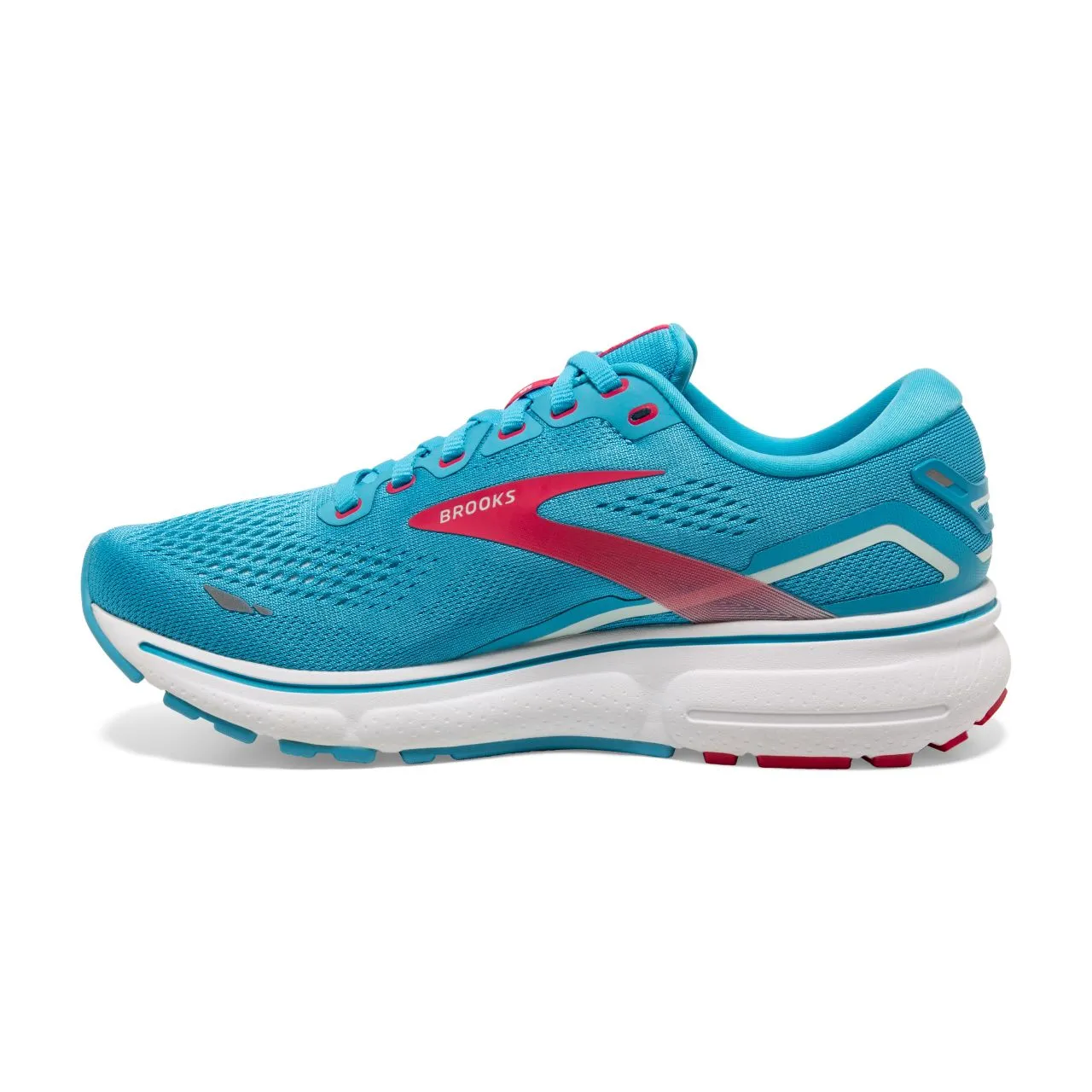 BROOKS GHOST 15 BLUE ET RASBERRY Chaussures de running