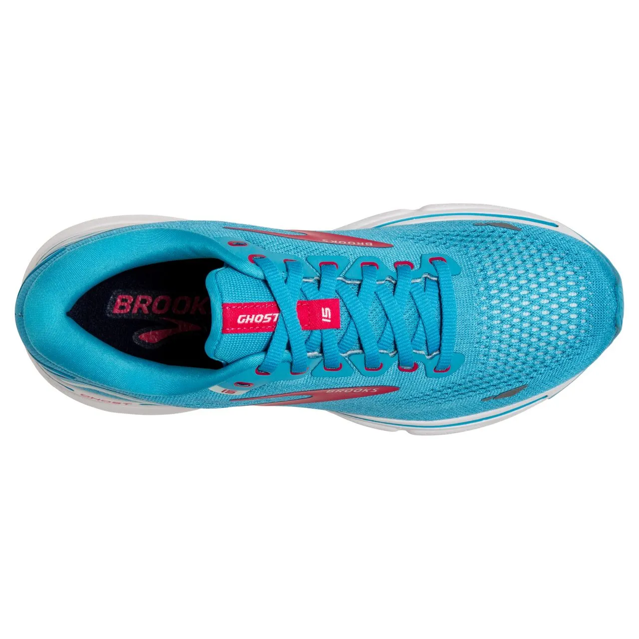 BROOKS GHOST 15 BLUE ET RASBERRY Chaussures de running