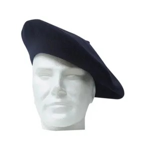 Béret alpin (tarte) militaire bleu-marine