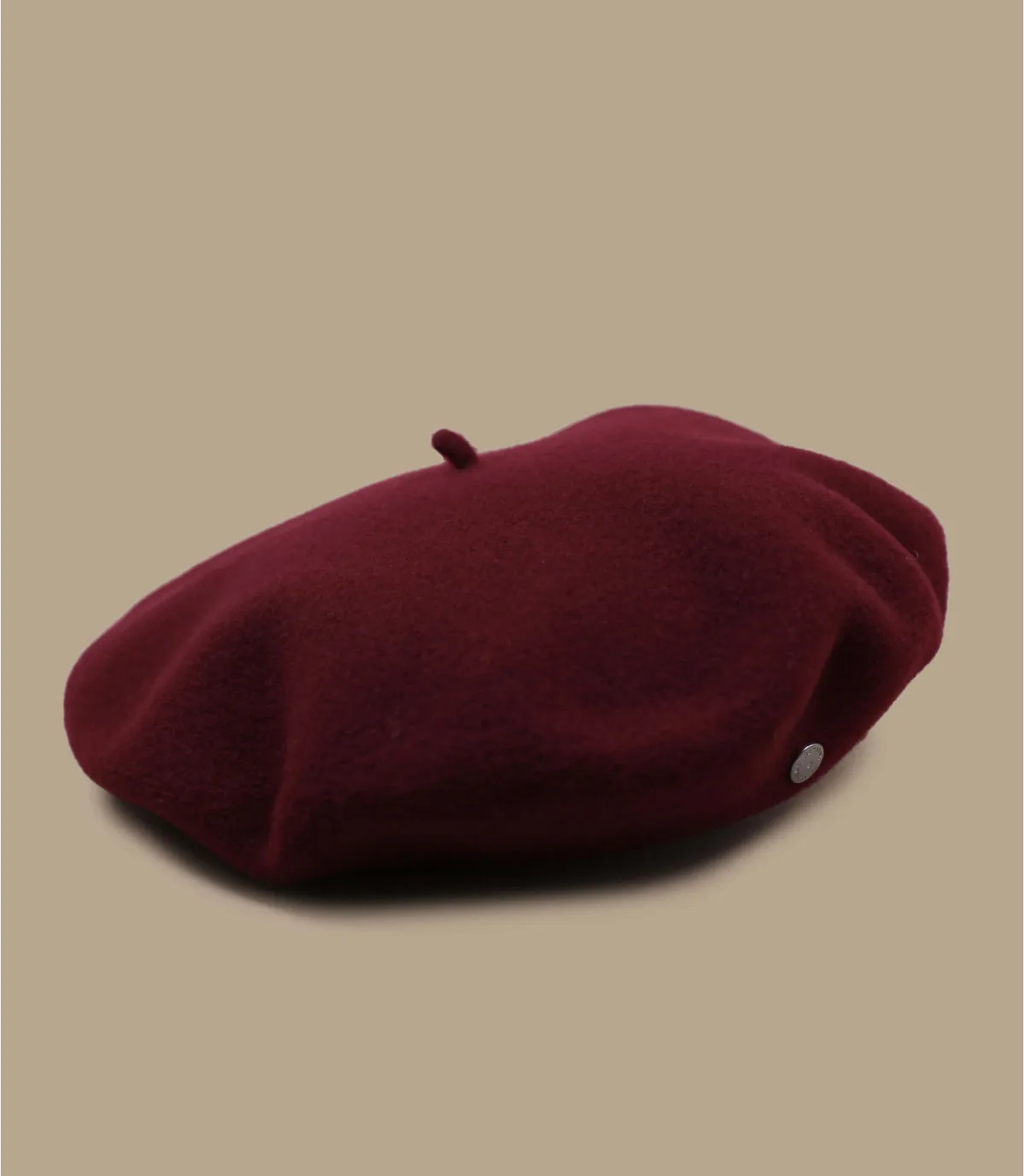 béret basque femme bordeaux - Authentique bordeaux Héritage par Laulhère : Headict