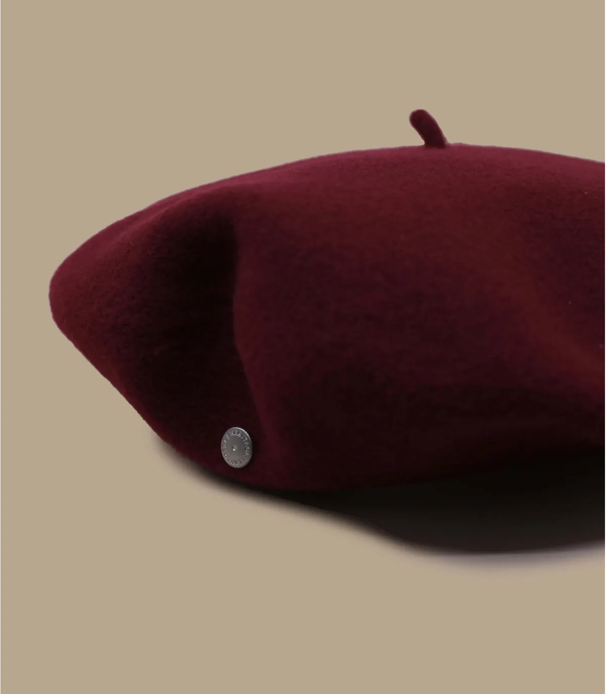 béret basque femme bordeaux - Authentique bordeaux Héritage par Laulhère : Headict