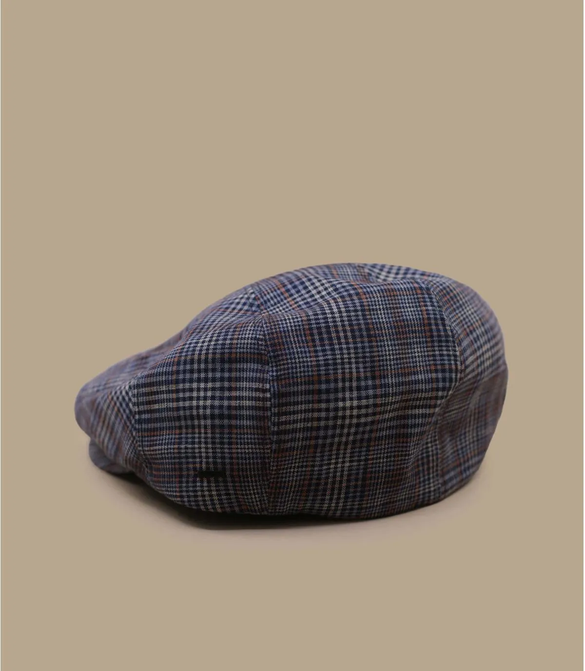 béret bleu carreaux - Duch midnight blue plaid Bailey : Headict