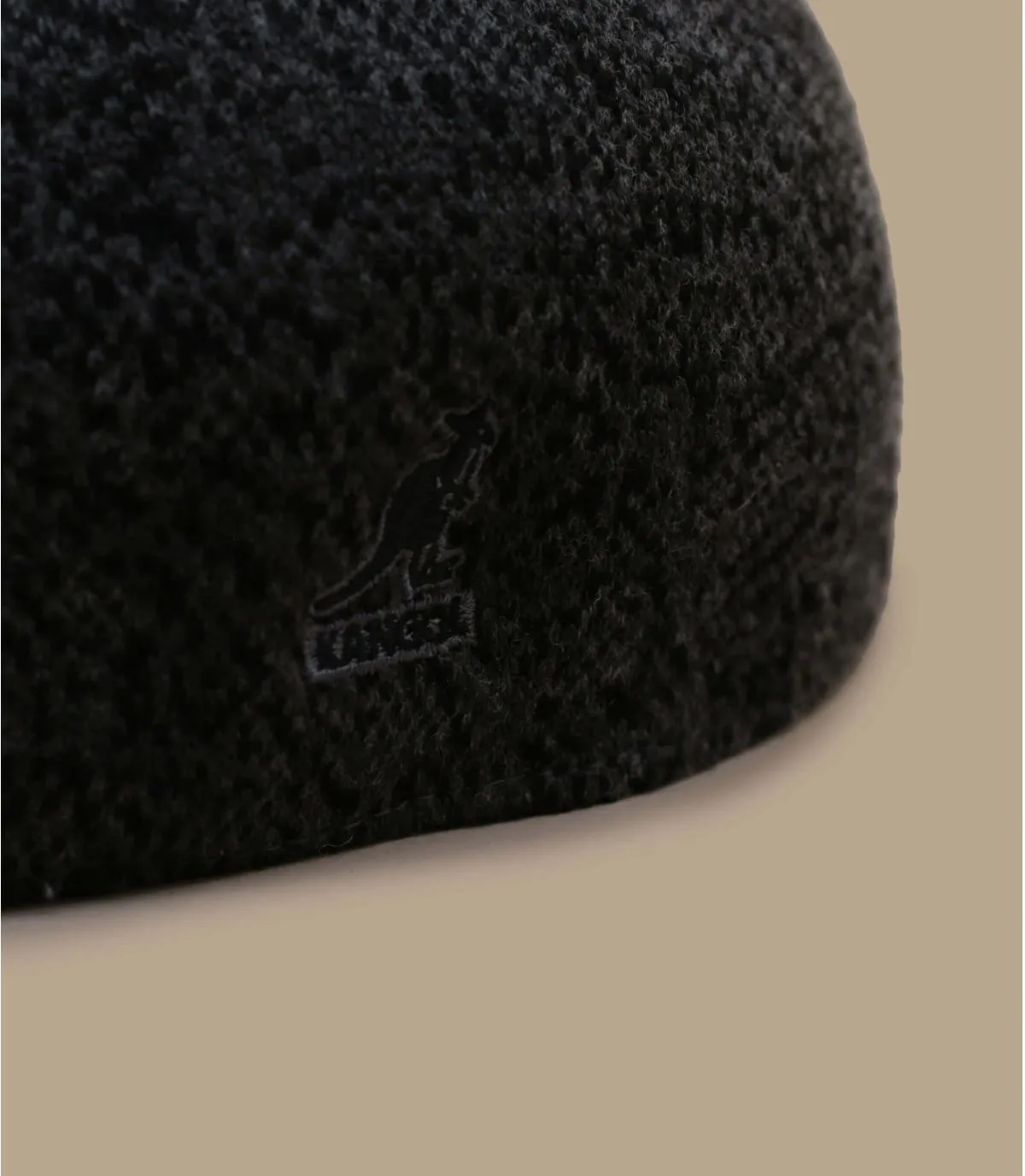 Béret casquette gris - 507 Birdseye Maze dark flannel Kangol : Headict