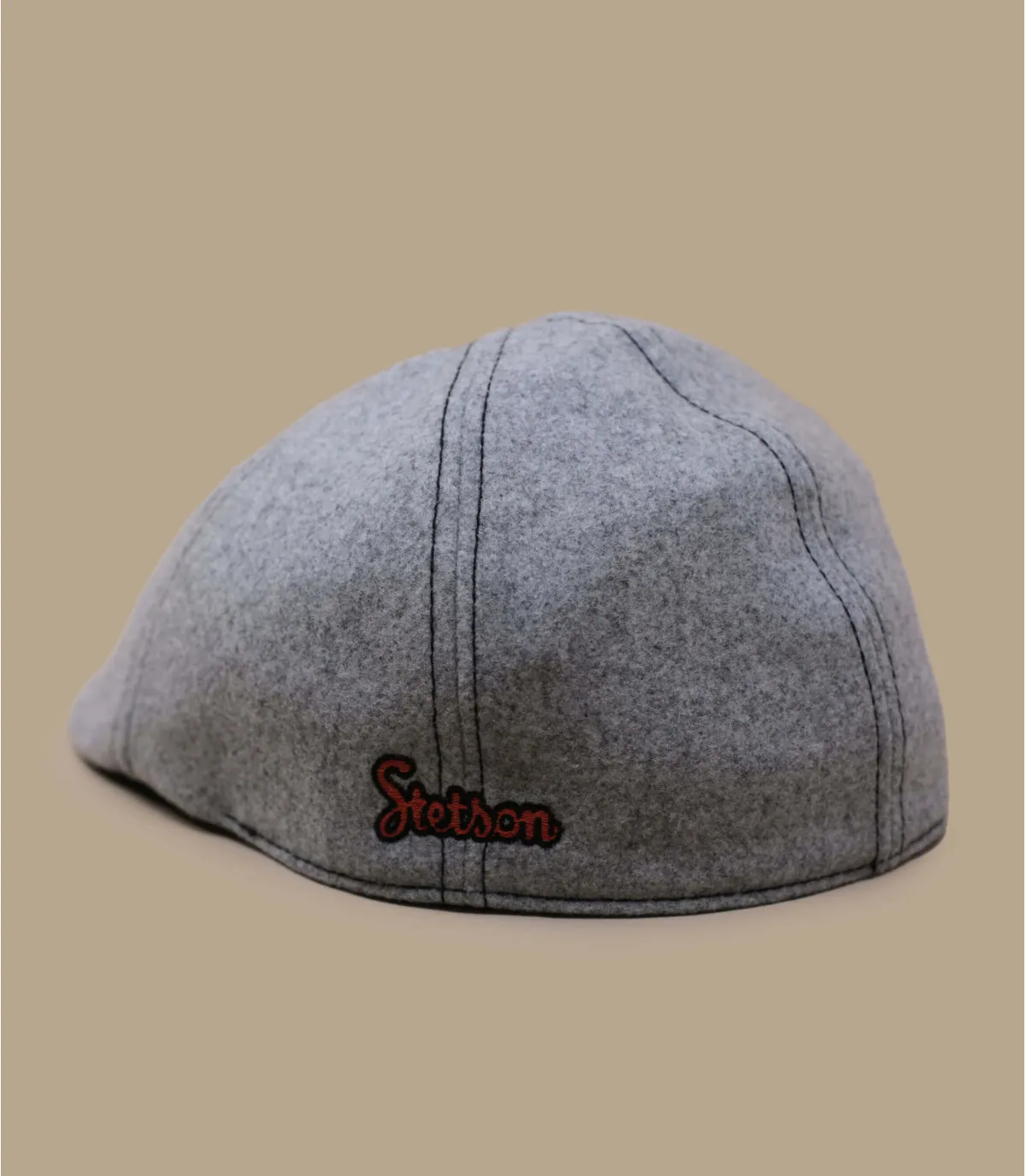 béret duckbill gris - Texas Retro script grey Stetson : Headict