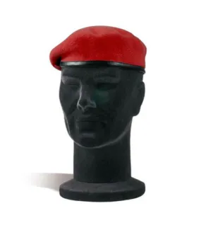 Béret Militaire Amarante (Rouge) de l'armée