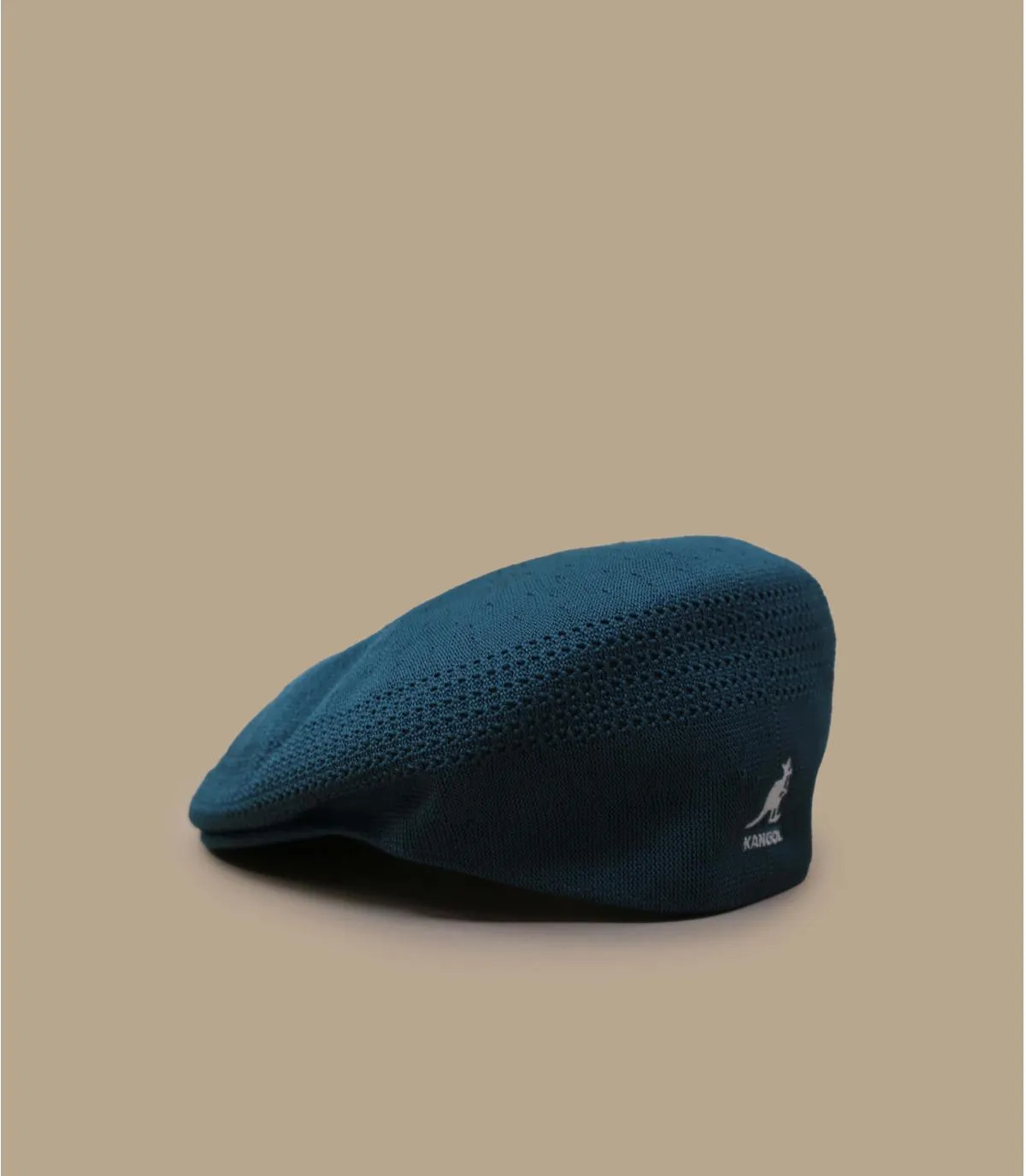 Béret plat bleu - Tropic 504 Ventair marine teal Kangol : Headict