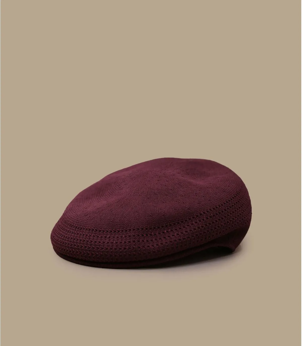 Béret plat bordeaux - Tropic 504 Ventair cranberry Kangol : Headict