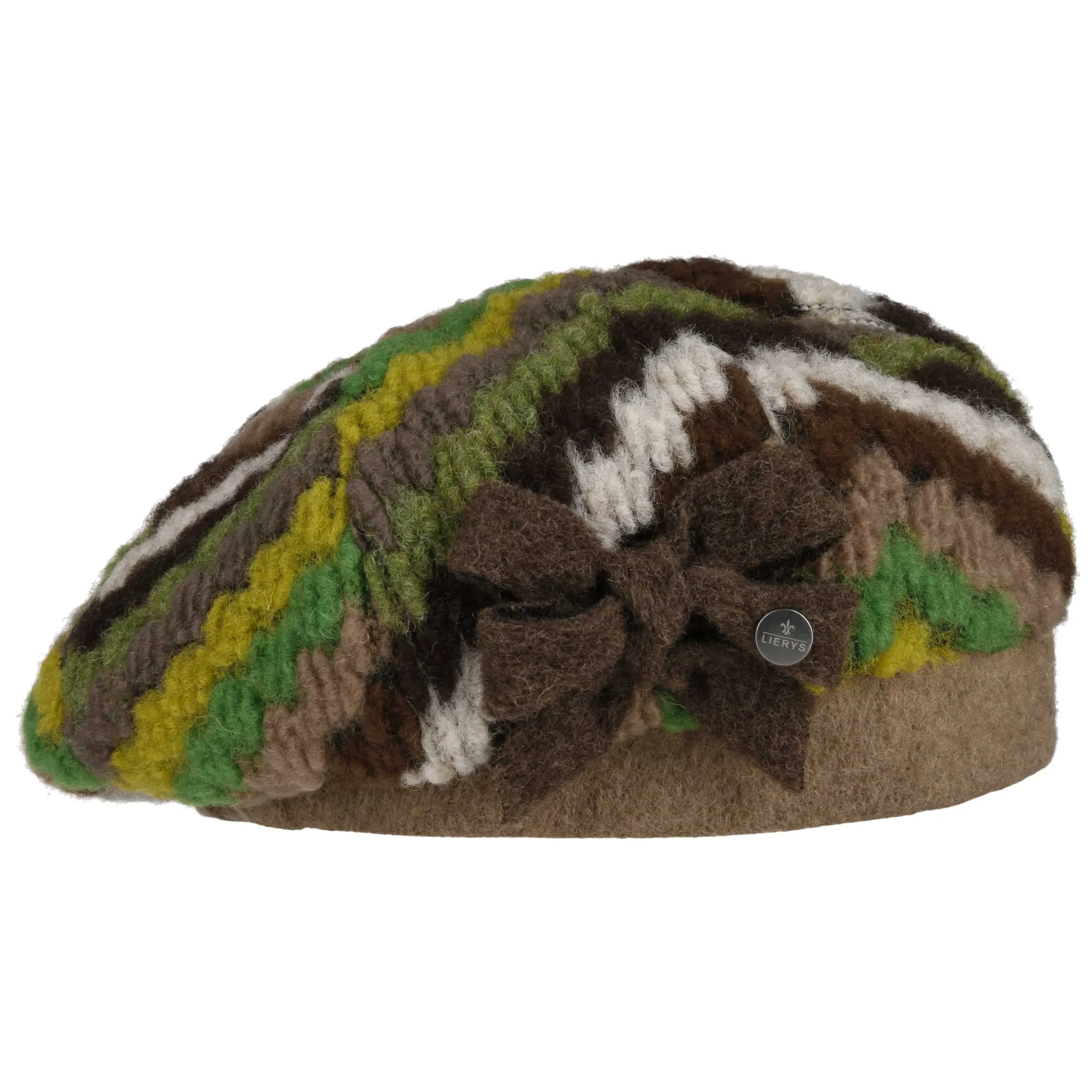 Béret pour Femme Multicolour Wool by Lierys --> Chapeaux, casquettes & bonnets en ligne ▷ Chapeaushop