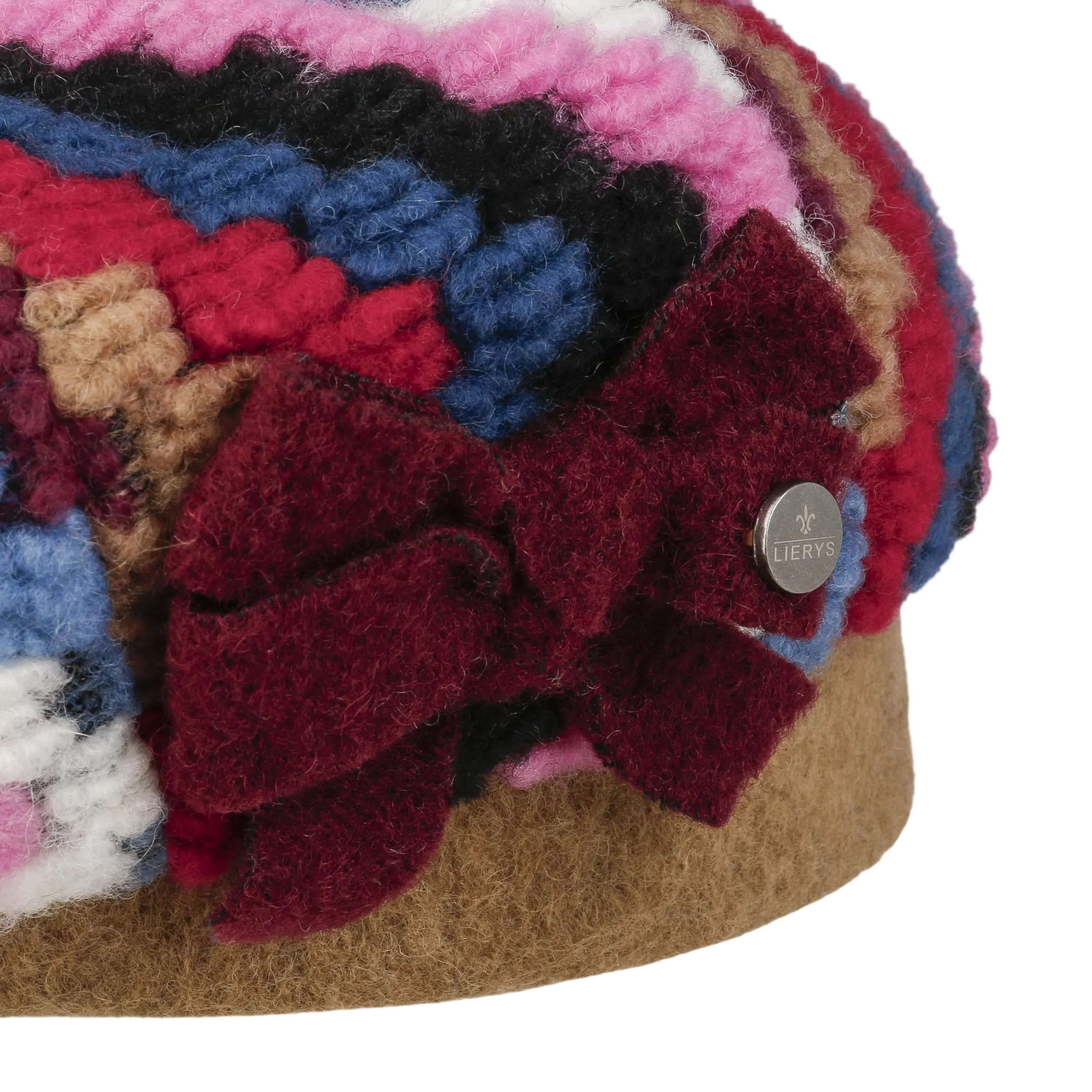 Béret pour Femme Multicolour Wool by Lierys --> Chapeaux, casquettes & bonnets en ligne ▷ Chapeaushop