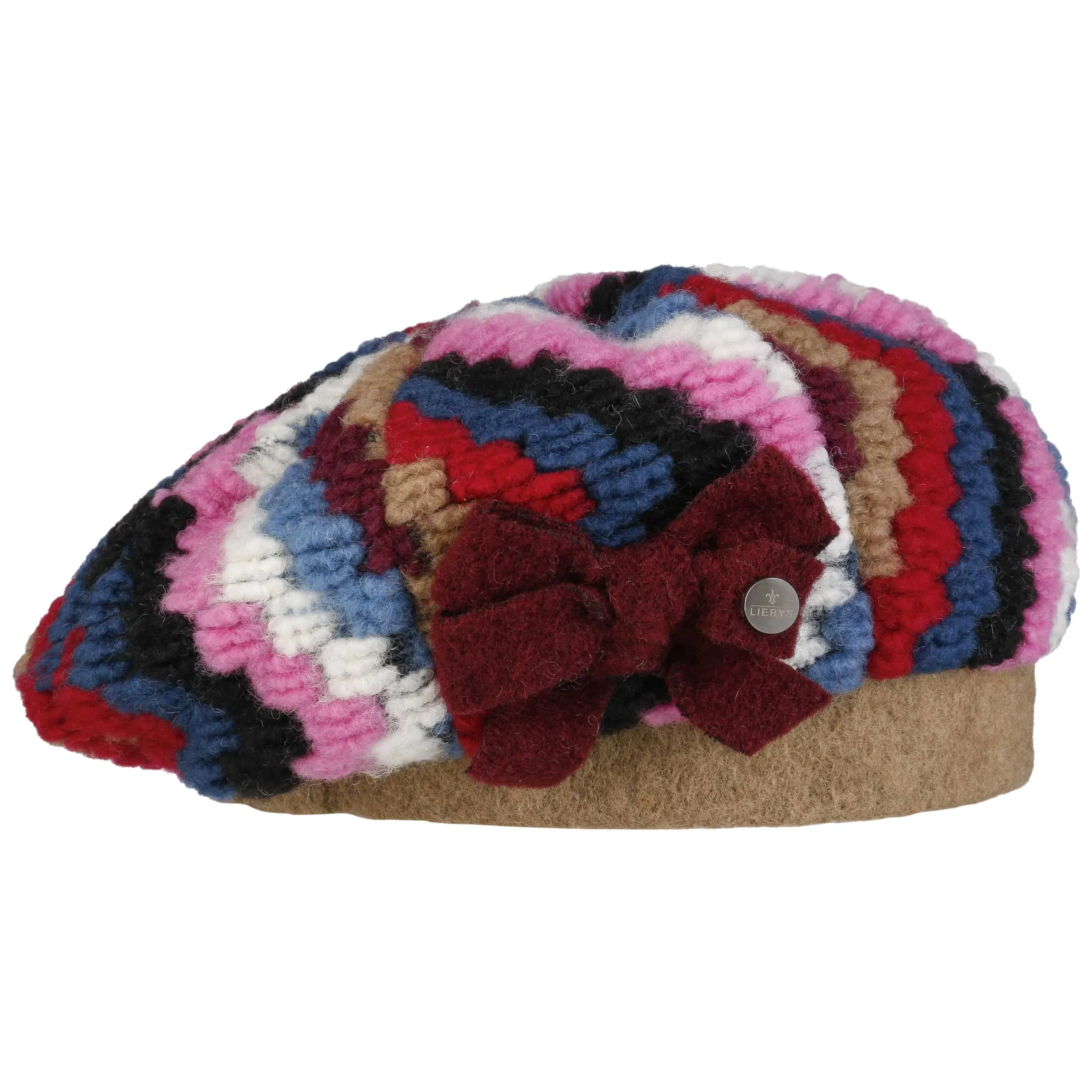 Béret pour Femme Multicolour Wool by Lierys --> Chapeaux, casquettes & bonnets en ligne ▷ Chapeaushop